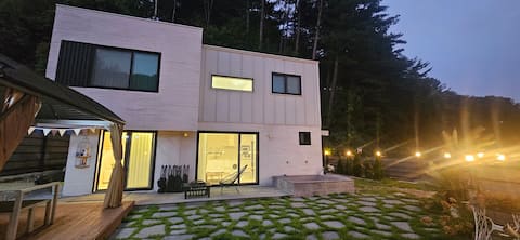 Modern new private house! #Maximum 4 people#Private accommodation#40 minutes from Jamsil#High floor#