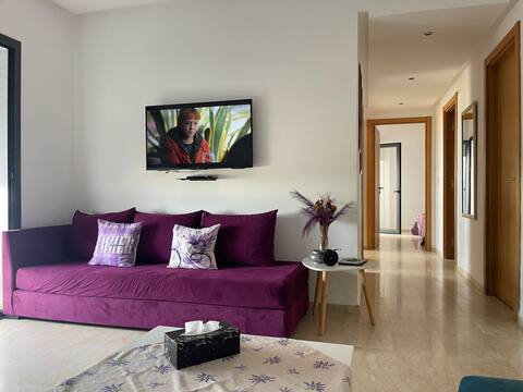 Popular Airbnb listing: Apartment with 6 swimming pools and beach in Tamaris 3 in Soualem Trifiya