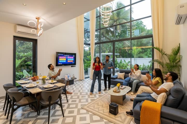 Living Room and Dining Area