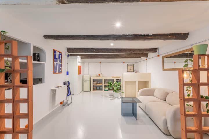 Le Loft Industriel / King Size Bed + Baignoire - 마르세유