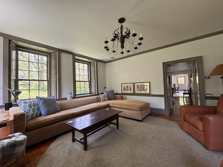 Historic Farmhouse | Pool & Gardens On 40 Acres - Lake Warren, PA