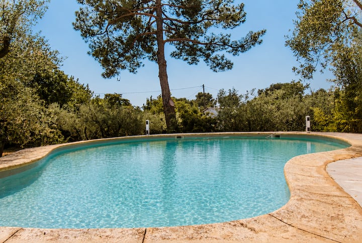 Soleil, Cigales & Piscine Dans Les Hauts De Nîmes - Nimes