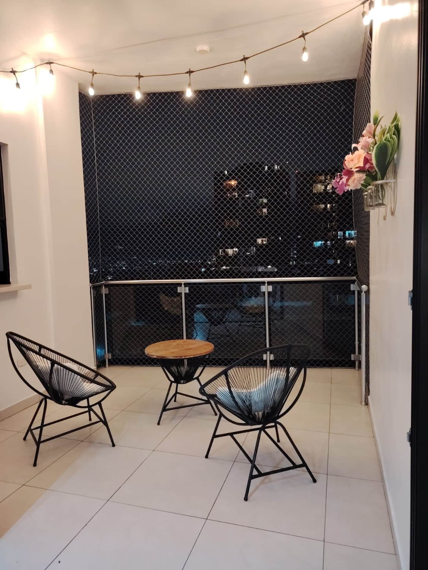 Vista desde el balcón