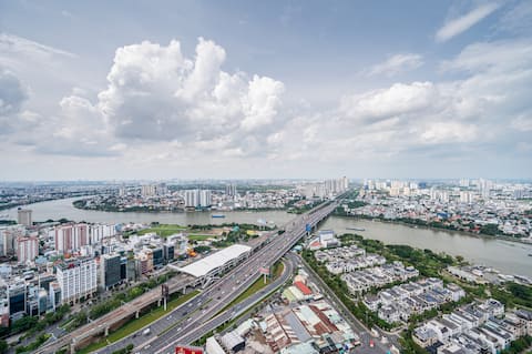 1 Br apt sunrise riverview Landmark 6 Vinhome SG