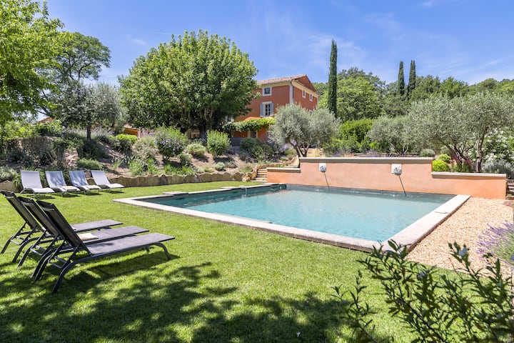 Bastide Pour Des Vacances Avec Piscine En - Apt