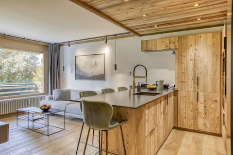 Annonce Airbnb populaire: Beautiful apartment in the center of Megève à Megève