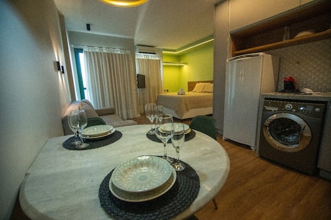 Luxury loft in Vitória, facing the beach