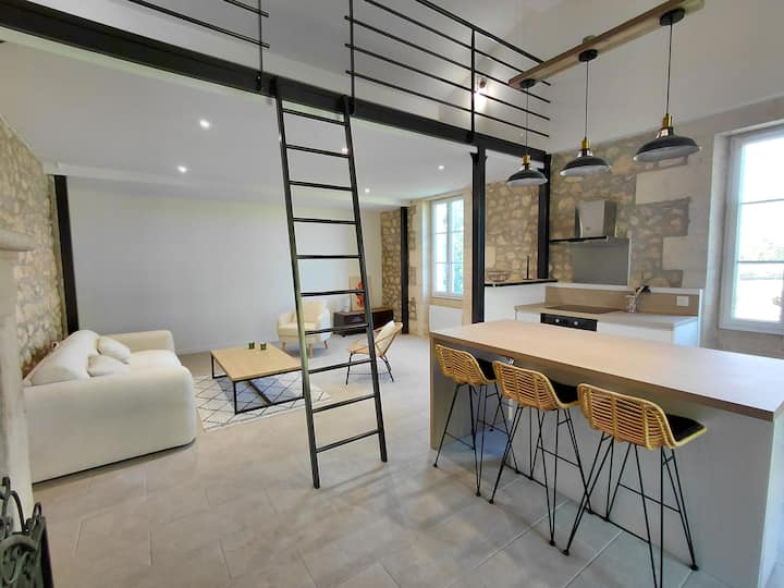 Maison Au Calme En Pleine Nature, Proche Bordeaux - Créon