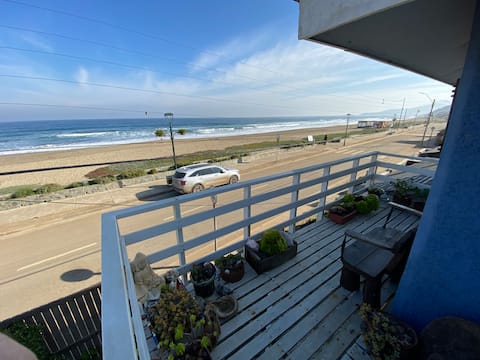 Beachfront house