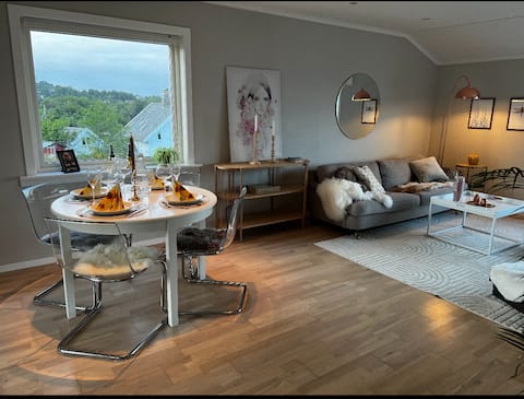 Downtown apartment with a sea view