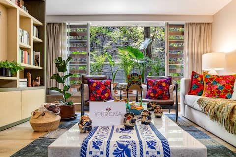 Popular Airbnb listing: Luxe Haus at Roma Norte 3 BR / 3BR / 6 Guest w/AC in Roma Norte
