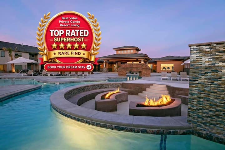 Oasis Retreat: 6br/6ba W/ Lazy-river & Resort - Hurricane, UT