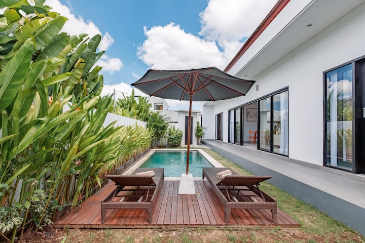 Promo Rate 2 Bedroom Private Pool  Step To Gym - Canggu