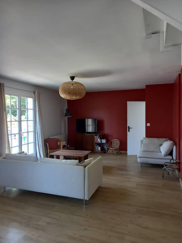 Maison Familiale Avec Jardin/piscine - Loire-Atlantique