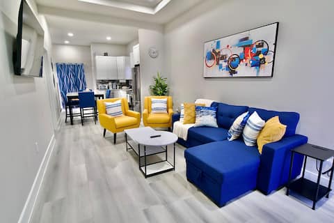 Popular Airbnb listing: Modern Retreat | 3 BR and 3 Baths | NRG•Med ctr in Sunnyside