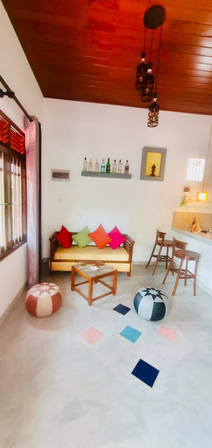 Private Villa Near Silent Beach - Ac/family Stay - Sri Lanka