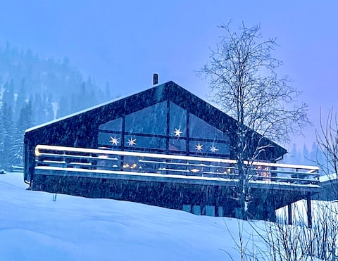 Luxury lodge ski-in/ski-out in Vemdalen/Klövsjö