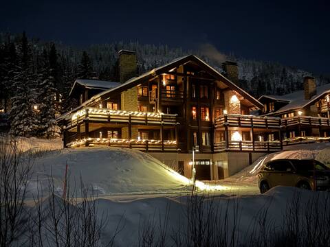 Ski in/out apartment with real mountain feeling!