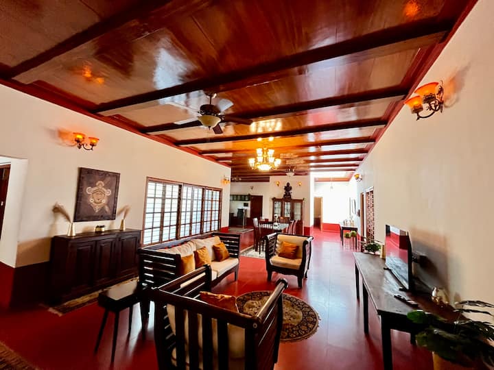 Vana - City Centre | Luxe 3bhk Pool, Sauna & Patio - Mysuru