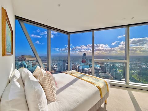 CBD 3B2B 270° Skyline Getaway@WSP Hot tub&gym&pool