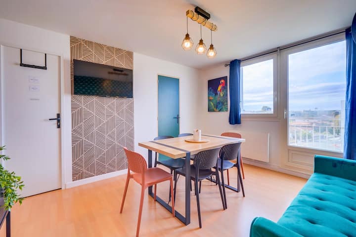 3 Chambres • Parking Gratuit • Idéal Groupes - Villenave-d'Ornon
