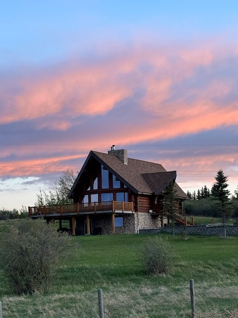 The Cochrane Log Home