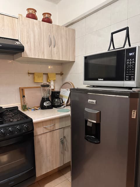 Top Airbnb: CDMX apartment on the first floor in Peñón De Los Baños
