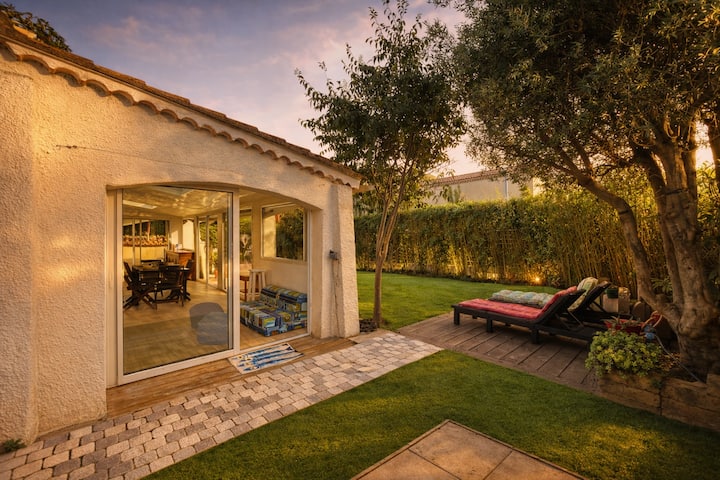 Bas De Villa Avec Jardin, Calme, Clim. Pkg Privé. - Sanary-sur-Mer