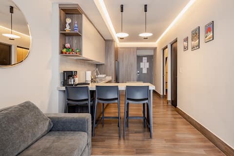 Top performing Airbnb: Parking/Balcony/Pool/Gym/Self Check-in in Monterrey