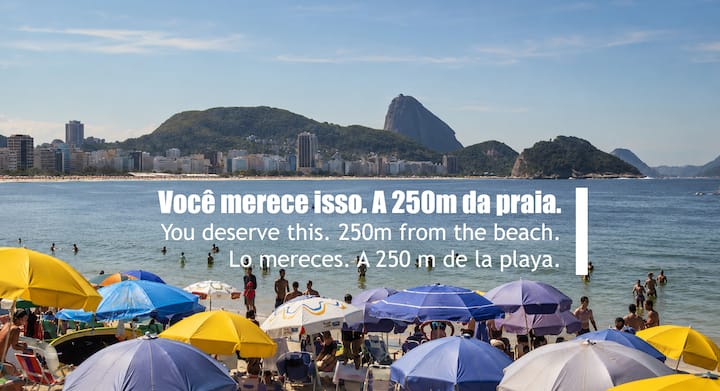 Studio Copacabana • 3 Min Plage • Wi-fi • Clim - Rio de Janeiro
