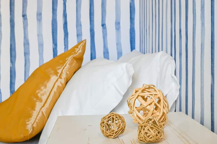 Habitación con 2 camas individuales
Dormitorio con 2 camas individuales