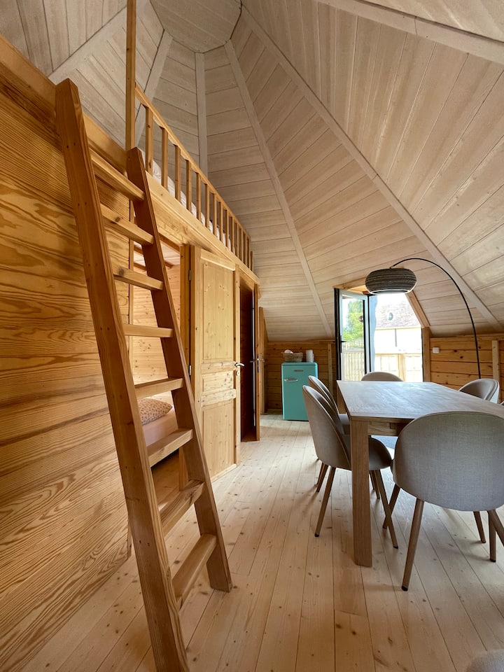 Cabane Atypique Kota/spa Extérieur. - Frankrijk