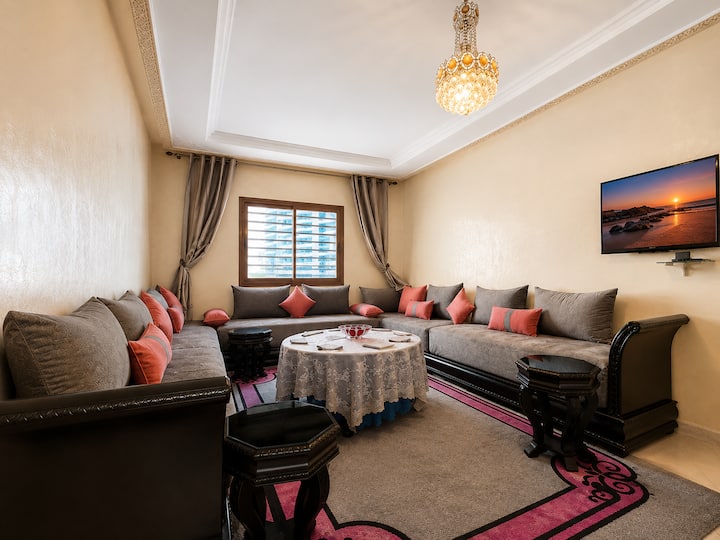 Logement Confort Près Corniche - タンジェ