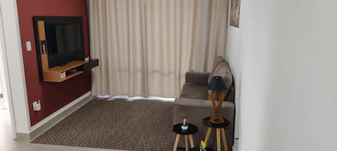 Imóvel de sucesso: Downtown apartment with garage and barbecue area em Serra Negra