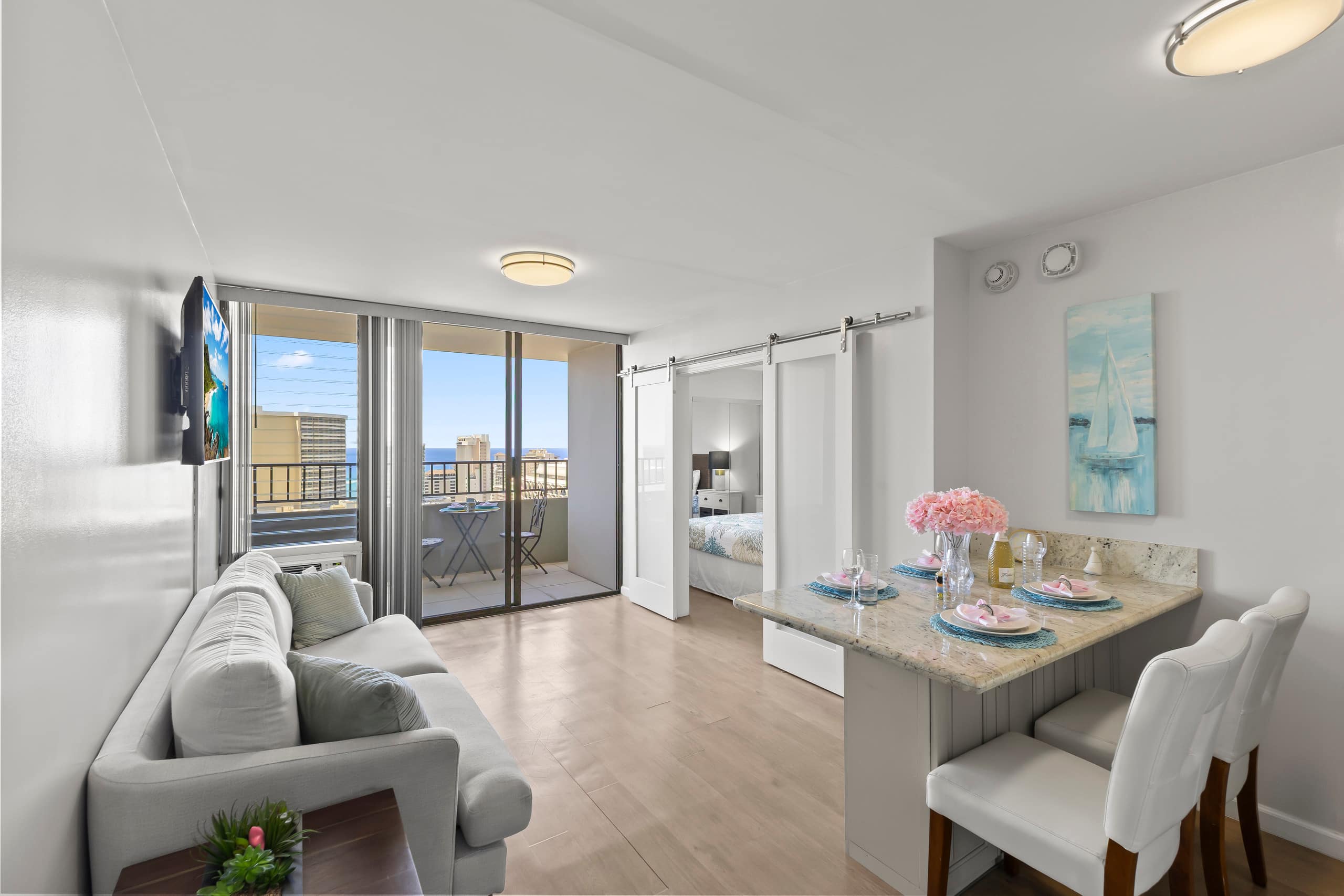 1 BD Ocean View Free Assigned Parking, Gym, AC - Image 32