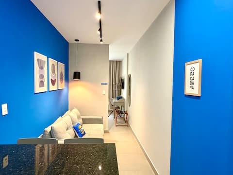Anúncio popular: Copacabana Blue Studio | 300 Meters from the Beach em Copacabana
