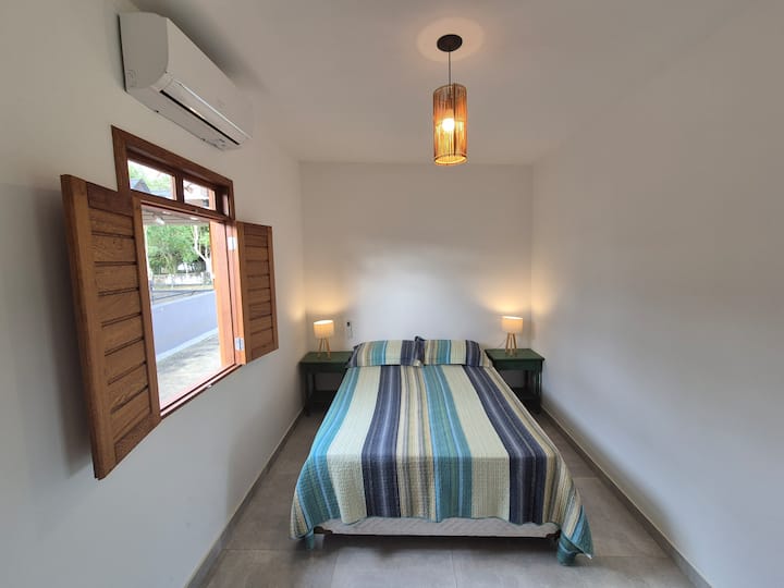 Suite mit Doppelbett und eigenem Eingang 