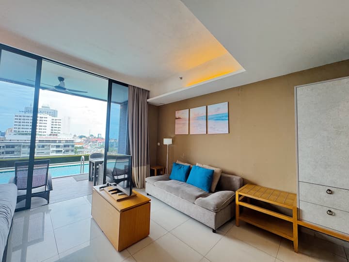 Pool At Your Door & Melaka City View @ The Pines - 말라카