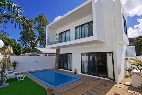 villa near beach