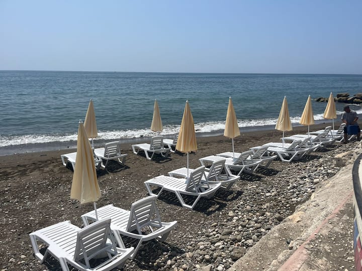 Denize Sıfır 3+1 Havuzlu Dubleks Villa (Merkezi) - Mersin