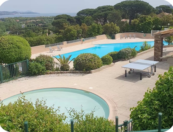 Appartement T2 Chambre Piscine. - Cogolin