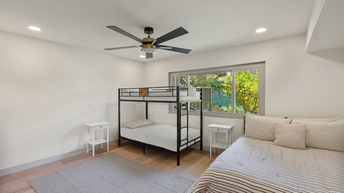 Un lugar relajante para soñar dulces sueños después de un día explorando San Diego