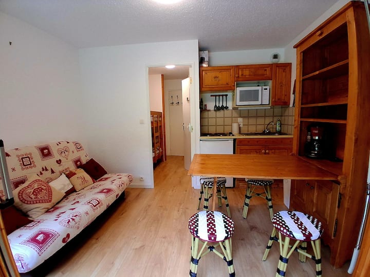 Studio Cabine Centre Du Village - Les Houches