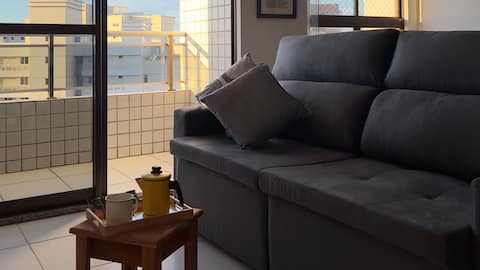 Airbnb em destaque: A find facing the sea! em Mucuripe