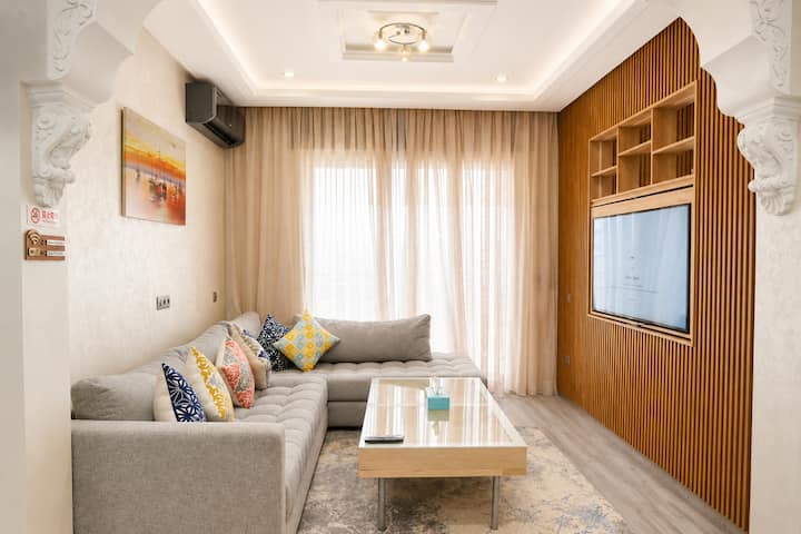 Bright & Cozy Stay In Downtown - Tangier