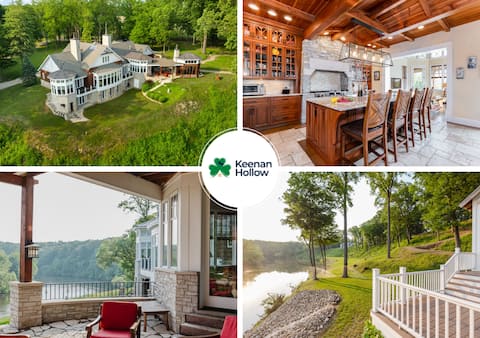 Keenan Hollow Farm | 5B/4.5BA on River • Sleeps 18