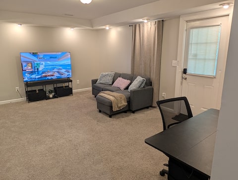 Cozy 3BR 1BA Basement | EV charging