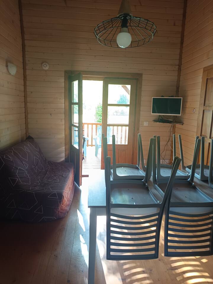 Chalet Piscine Camping - Lac de Vouglans
