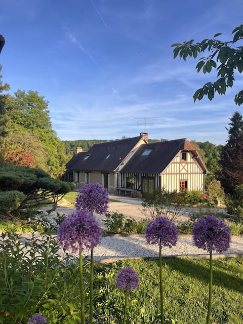 Beautiful Norman house in the countryside
