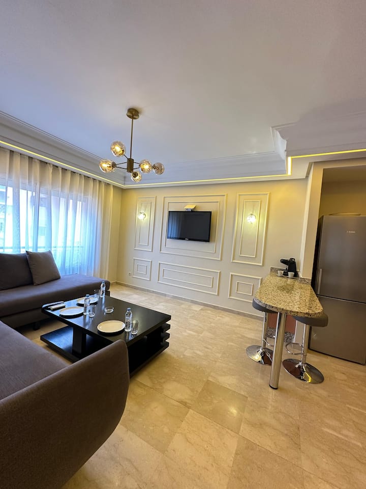 Appartement Avec Piscine Wfi 5mn Jardin Majorelle - 馬拉卡治